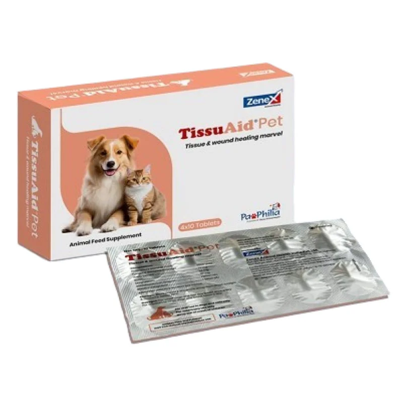 Zenex Tissuaid Pet Tablets For Dogs And Cats