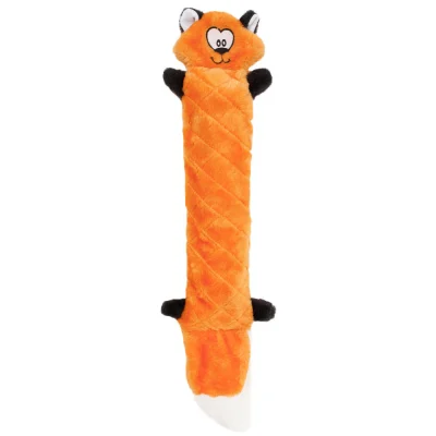 Zippy Paws Fox Jigglerz Plush Toy For Dogs