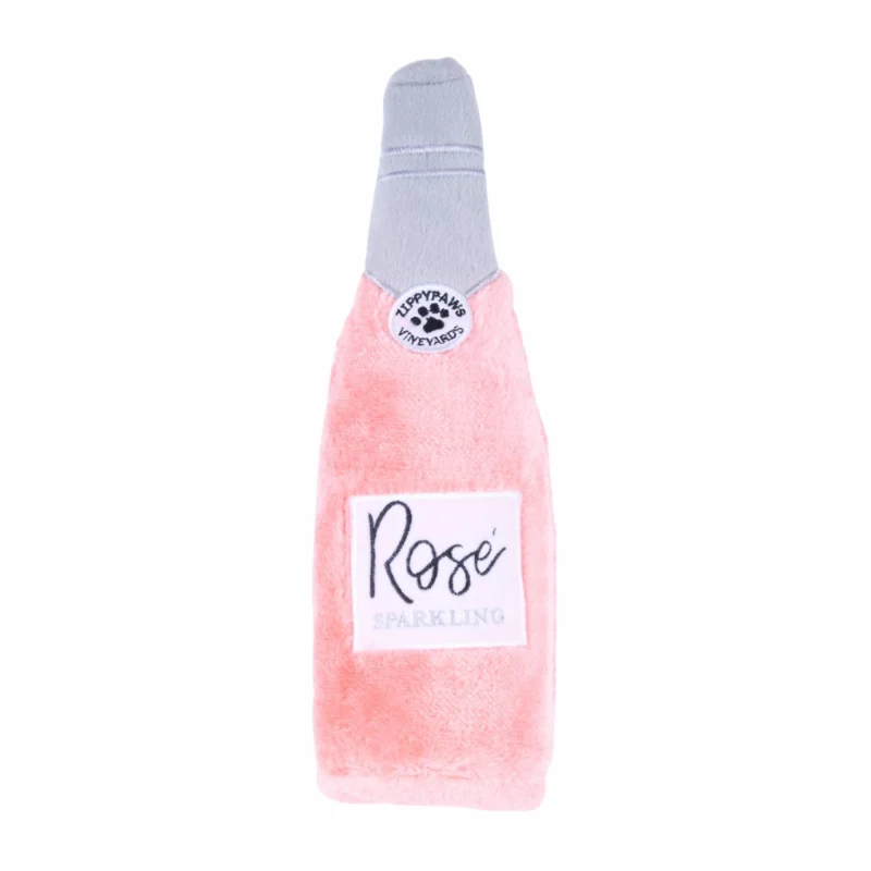Zippy Paws Happy Hour Rose Crusherz Plush Toy For Dogs