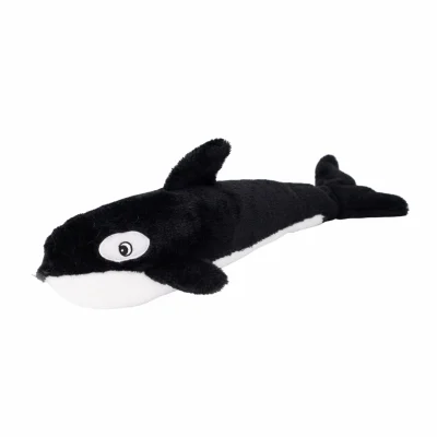 Zippy Paws Killer Whale Jigglerz Plush Toy For Dogs