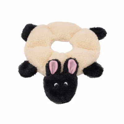 Zippy Paws Loopy Sheep Plush Toy For Dogs