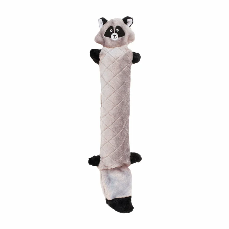 Zippy Paws Raccoon Jigglerz Plush Toy For Dogs