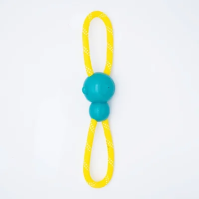Zippy Paws Zippytuff Monkey Ropetugz Plush Toy For Dogs Teal